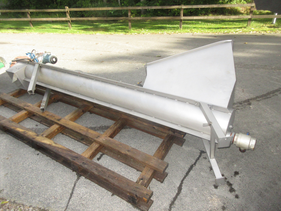 6007 Auger stainless steel 3000x300 mm 