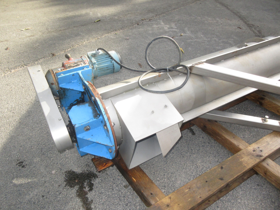 6007 Auger stainless steel 3000x300 mm 