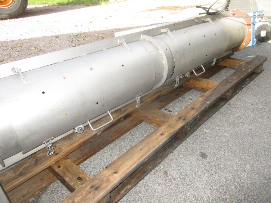6007 Auger stainless steel 3000x300 mm 