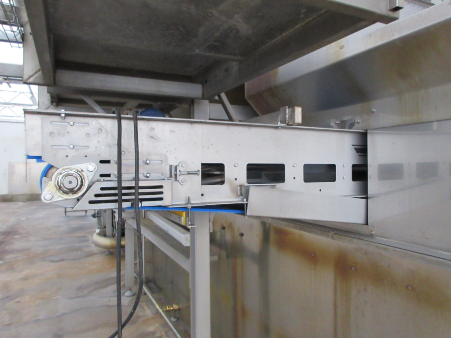 6011 EMVE hydro cooler for carrots