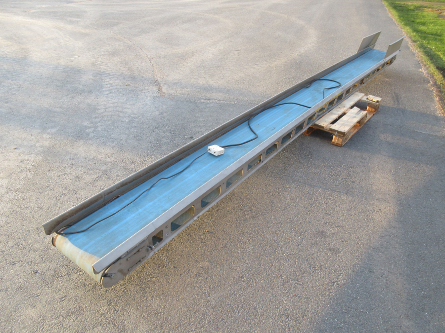 6021 EMVE conveyor STAINLESS STEEL 5500x350 mm