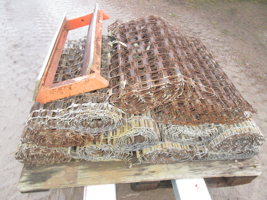 6023 EMVE potato screen grader line 