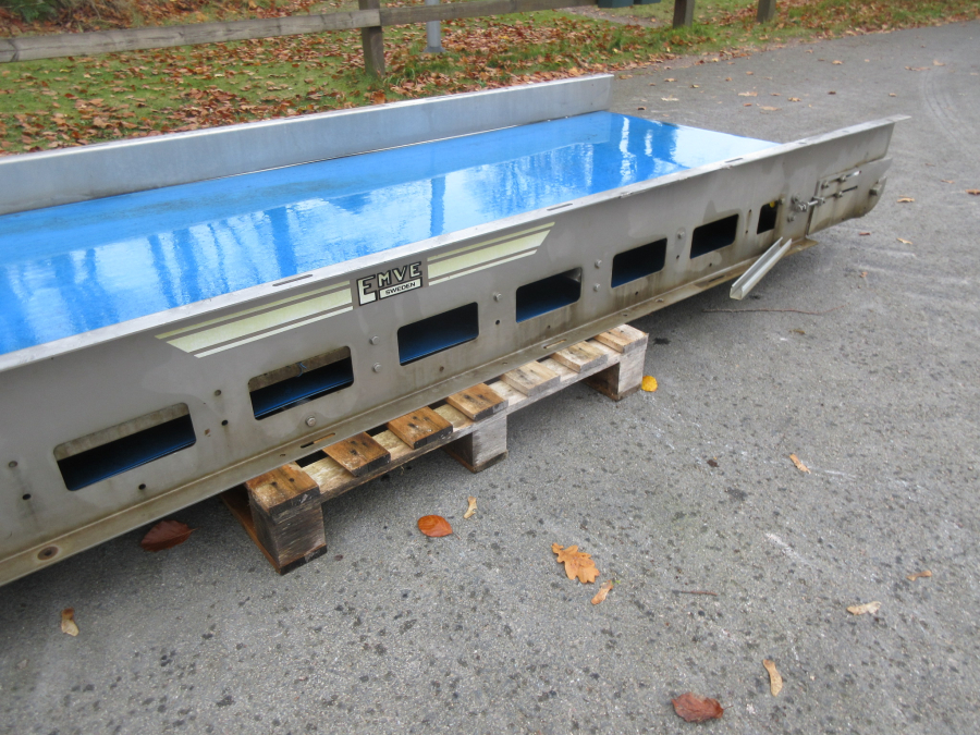 6056 EMVE conveyor belt 3000x1000 mm STAINLESS STEEL