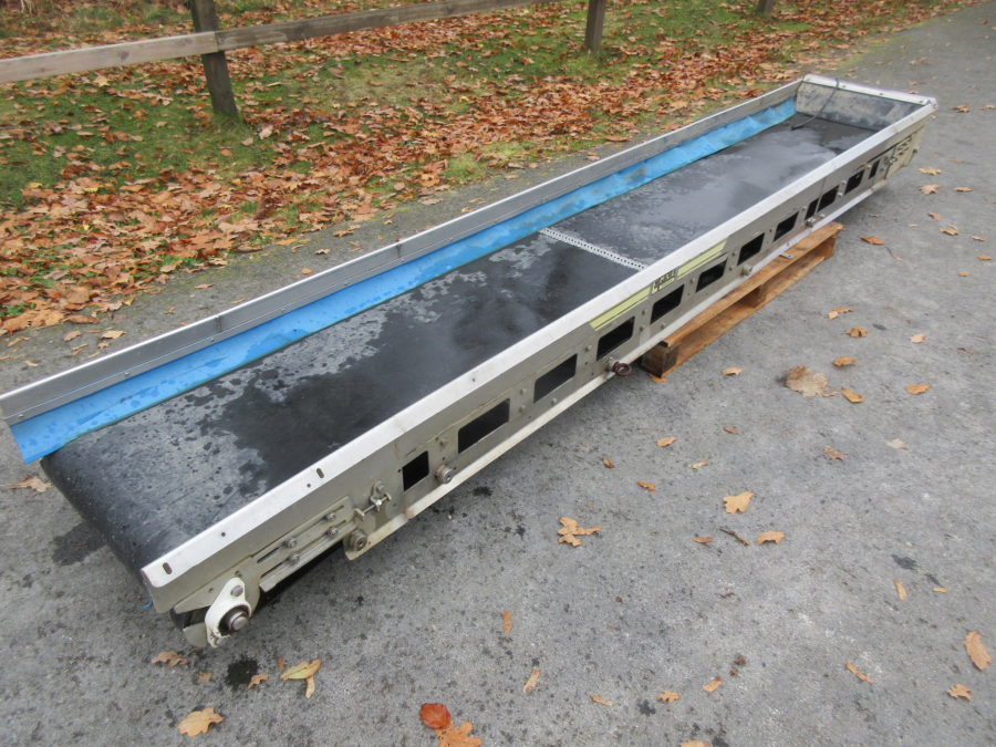 6057 EMVE conveyor belt 3500x550 mm STAINLESS STEEL