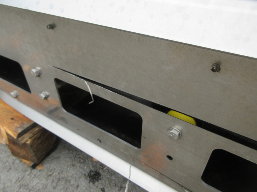6057 EMVE conveyor belt 3500x550 mm STAINLESS STEEL