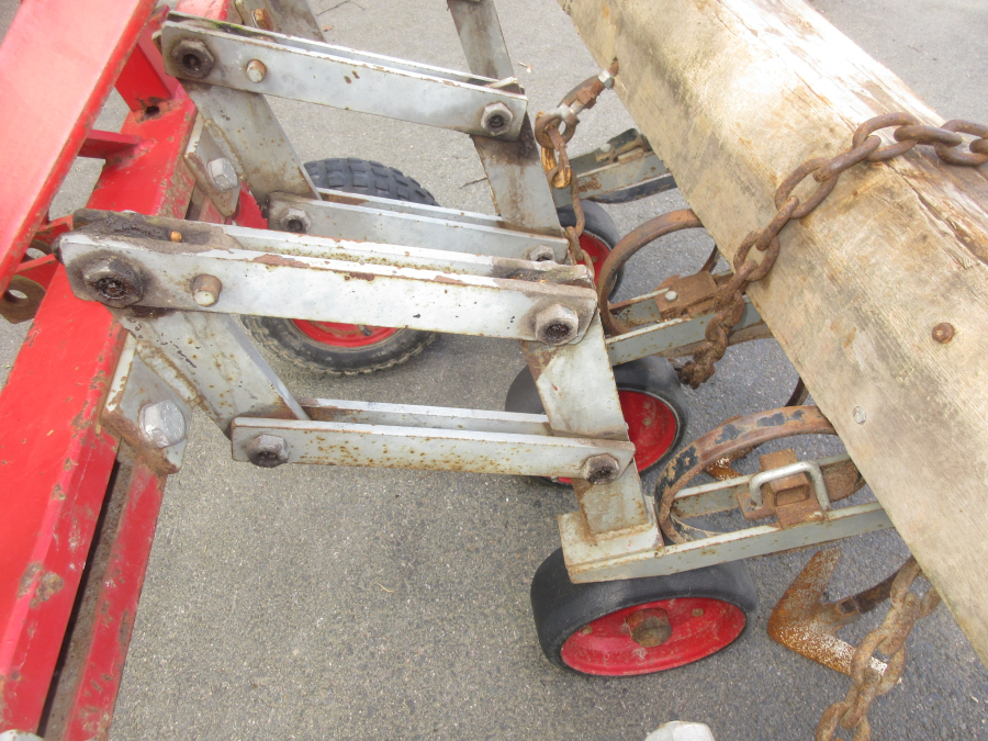 6066 Egedal row crop hoe manual steering