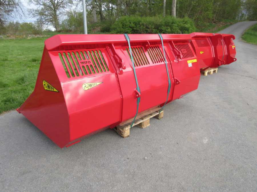 6075 Wifo potato bucket tractor telescopic loader wheel loader