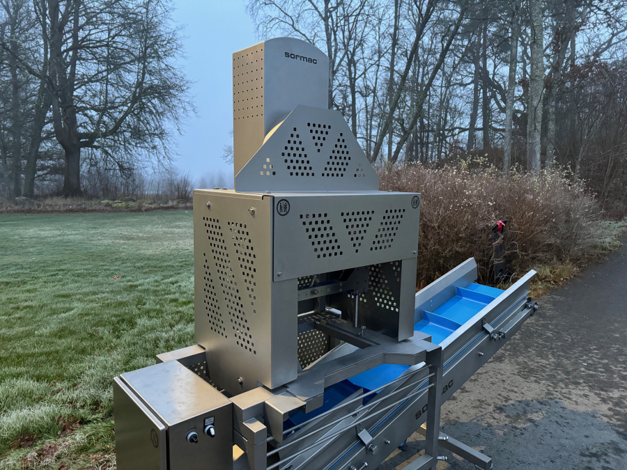 6086 Sormac F-2000 XL slice and wedge cutter