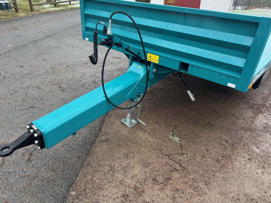 6102 Rolland flatbed trailer 12 m. Box trailer 