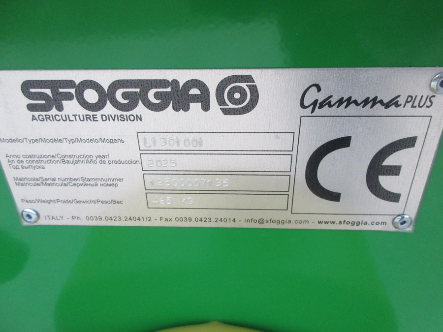6150 Sfoggia Gamma plus precision seeder for corn 