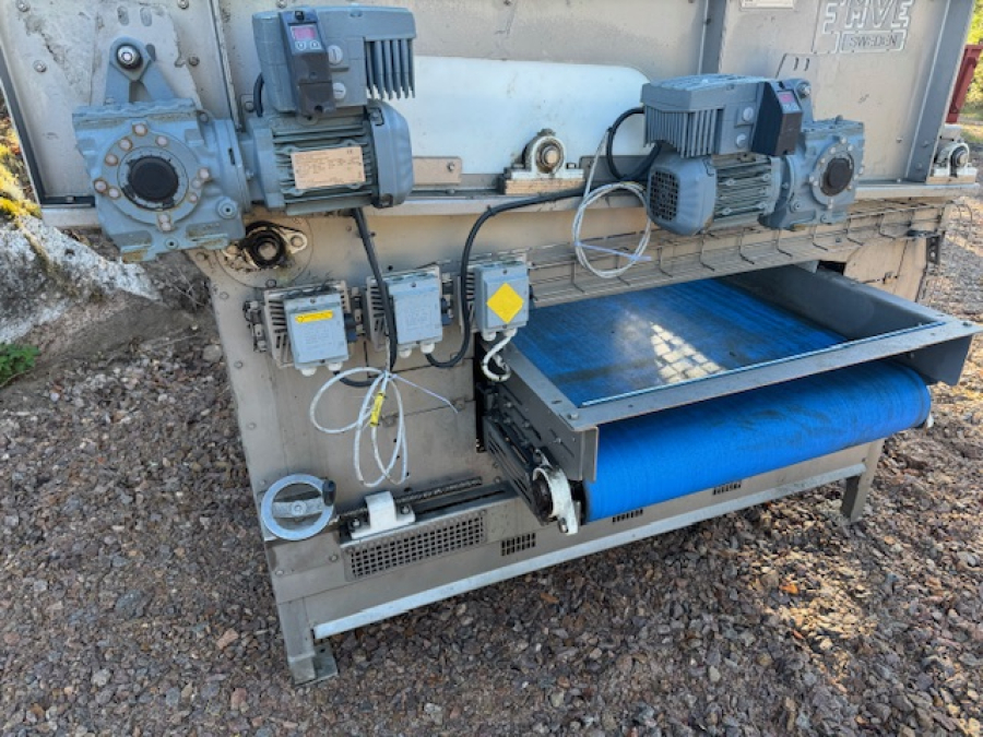 6196 EMVE screen grader webgrader 1200 mm Stainless steel