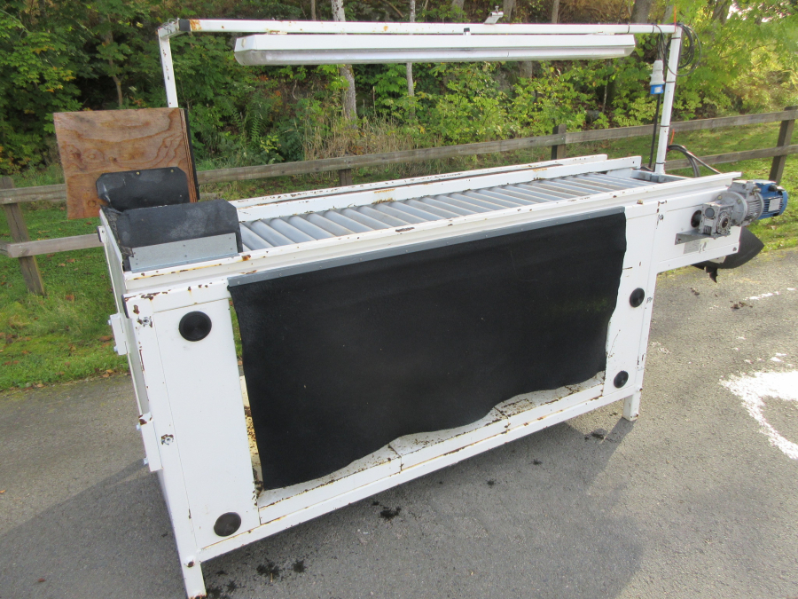 6197 Skals roller table inspection table