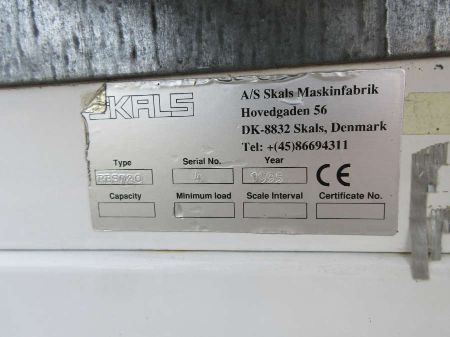 6197 Skals roller table inspection table