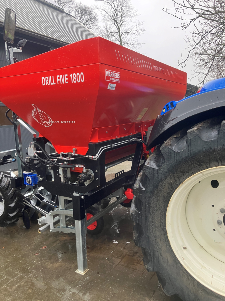 6198 Warrens deltaplanter 5 Reihen