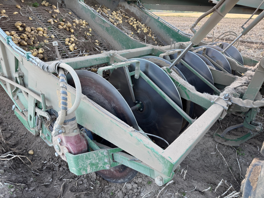 6202 Ploeger potato harvester 4 row with elevator