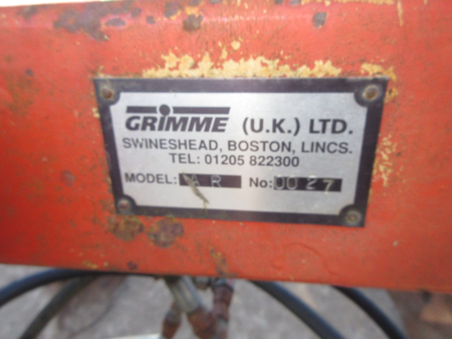 6209 Grimme bed plough