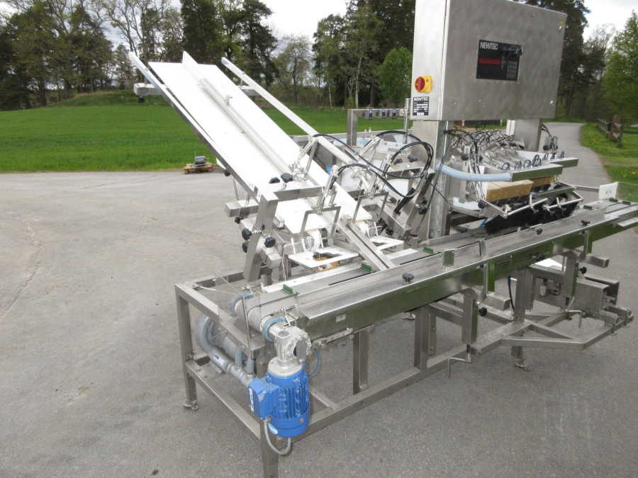 6236 Newtec + Gillenkirch packaging line for apple in plastic bags