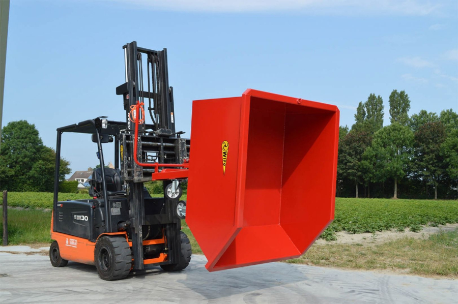 6249 Wifo tipping container fork mounted NEW