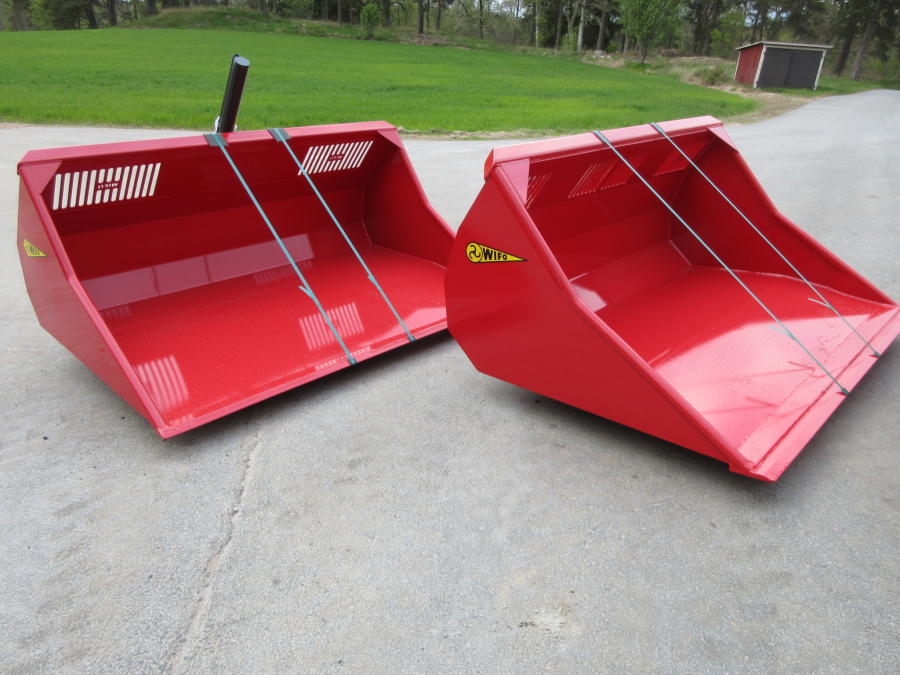 6250 Wifo forklift bucket for forks NEW