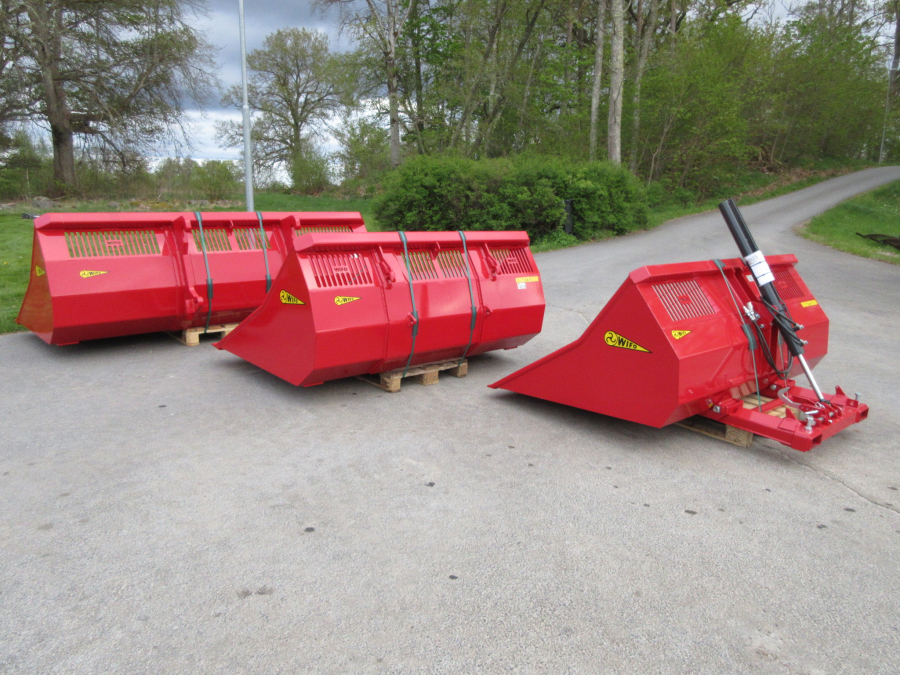 6250 Wifo forklift bucket for forks NEW