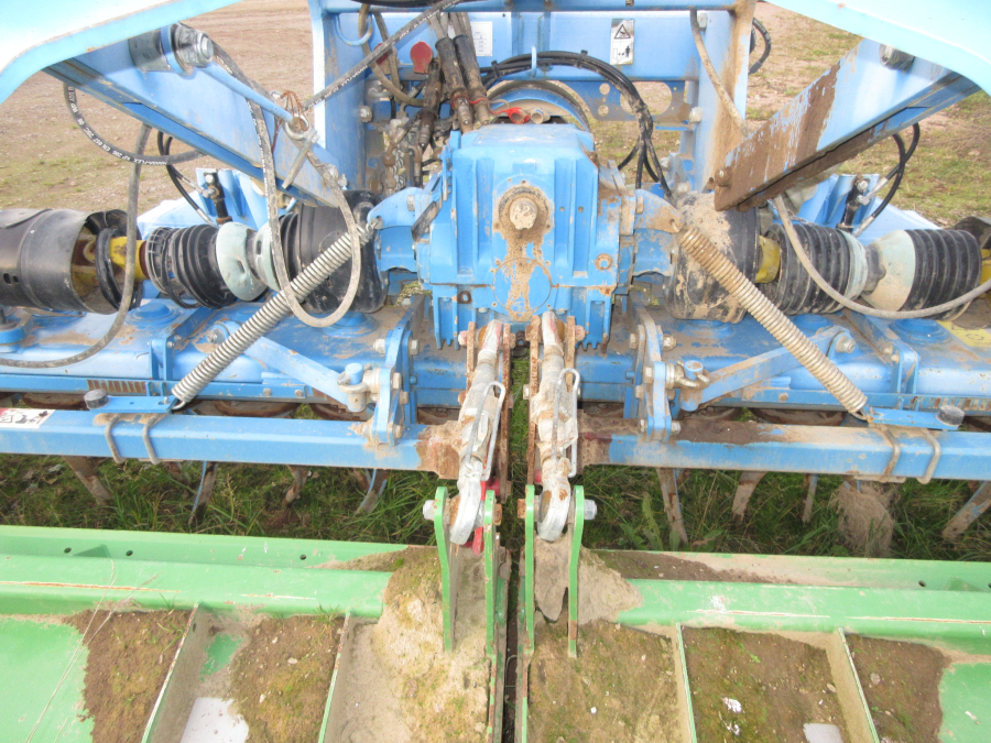 6269 Lemken Power harrow hydraulic folding 450 cm