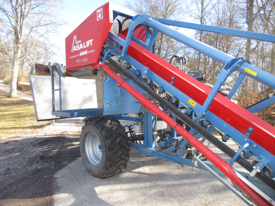 6274 Asa-Lift PO-335 Erntemaschine für Lauchzwiebel , Porre Bundzwiebel 