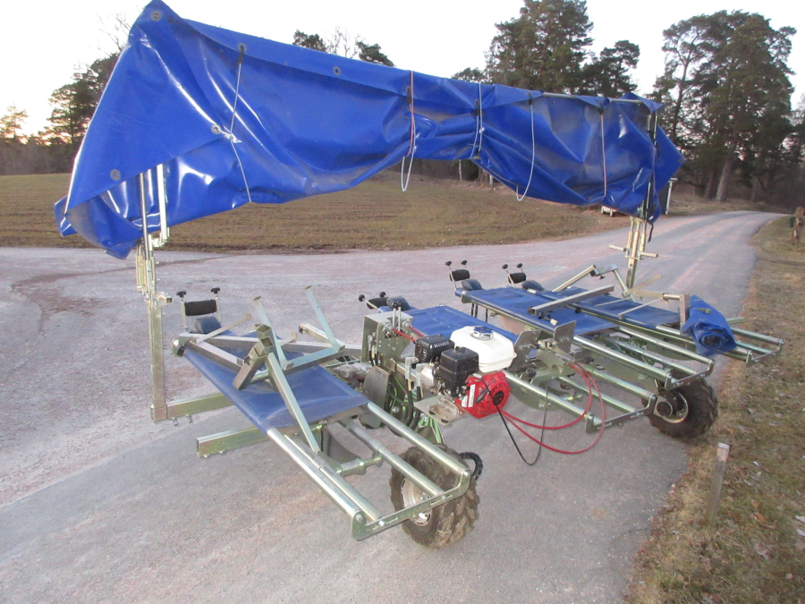 6279 Drangen weed trailer working station