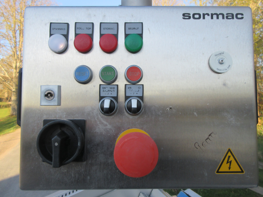 6289 Sormac UP-8000 Möhrenschäler Messerschäler