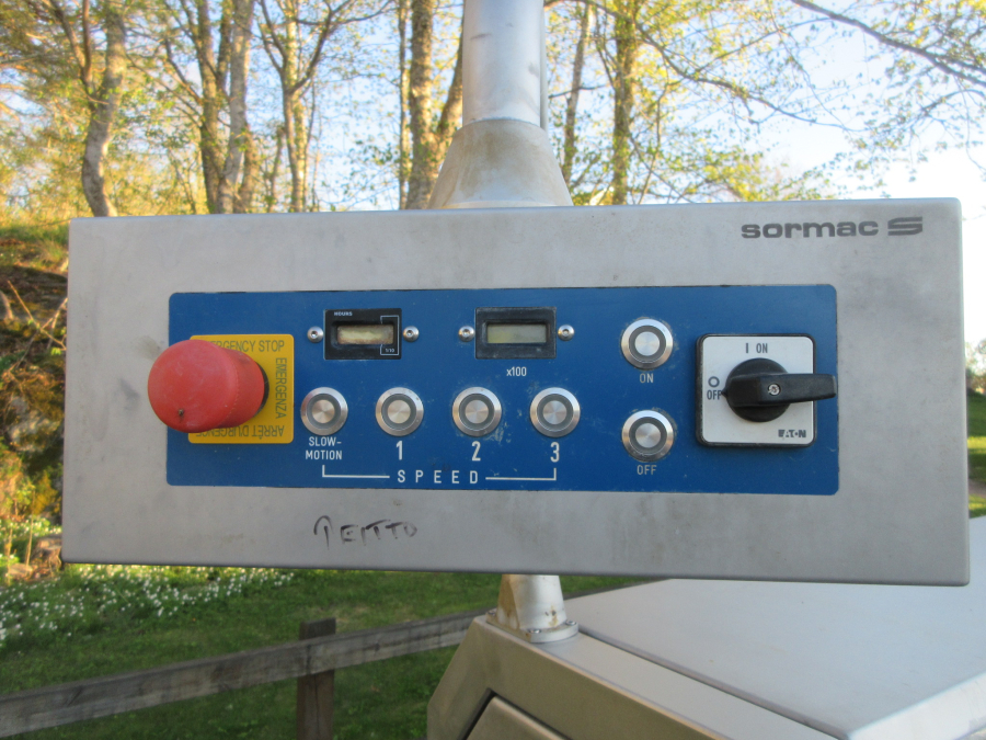 6289 Sormac UP-8000 Möhrenschäler Messerschäler
