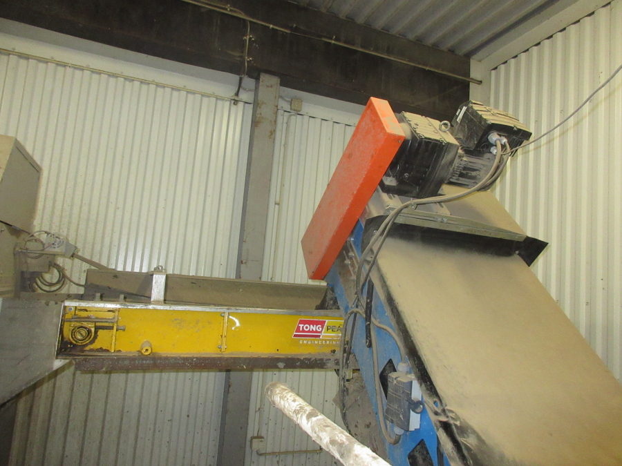 6292 Tong potato washing line with destoner and polisher Stainless steel
