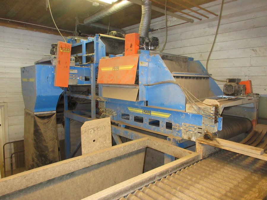 6293 Skals and EMVE grading line for potato