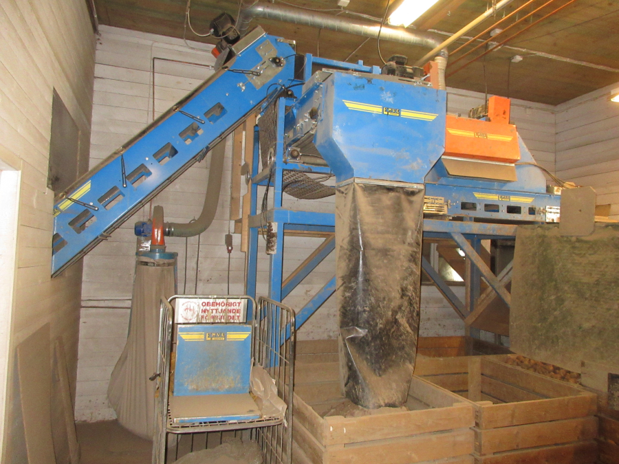 6293 Skals and EMVE grading line for potato