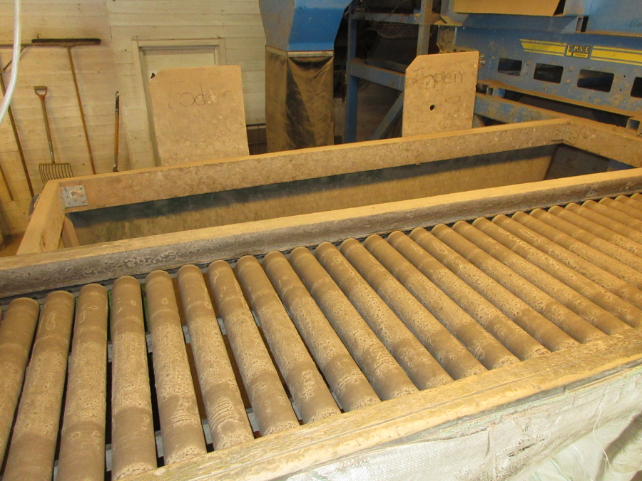 6293 Skals and EMVE grading line for potato