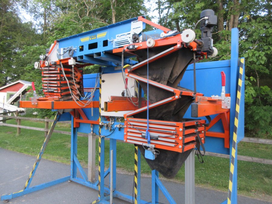 6302 EMVE double big bag filler with elevator