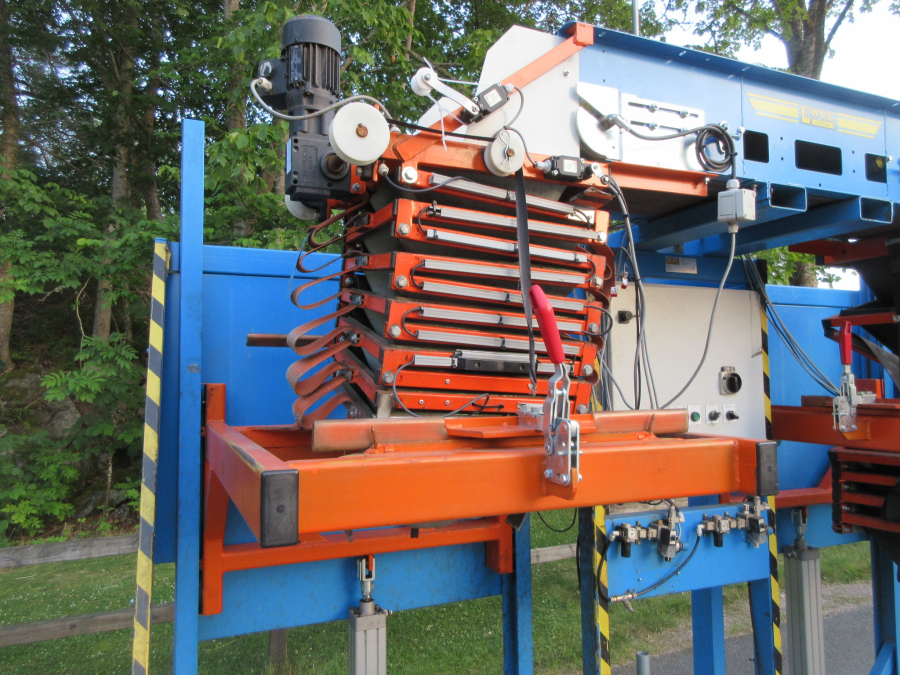 6302 EMVE double big bag filler with elevator
