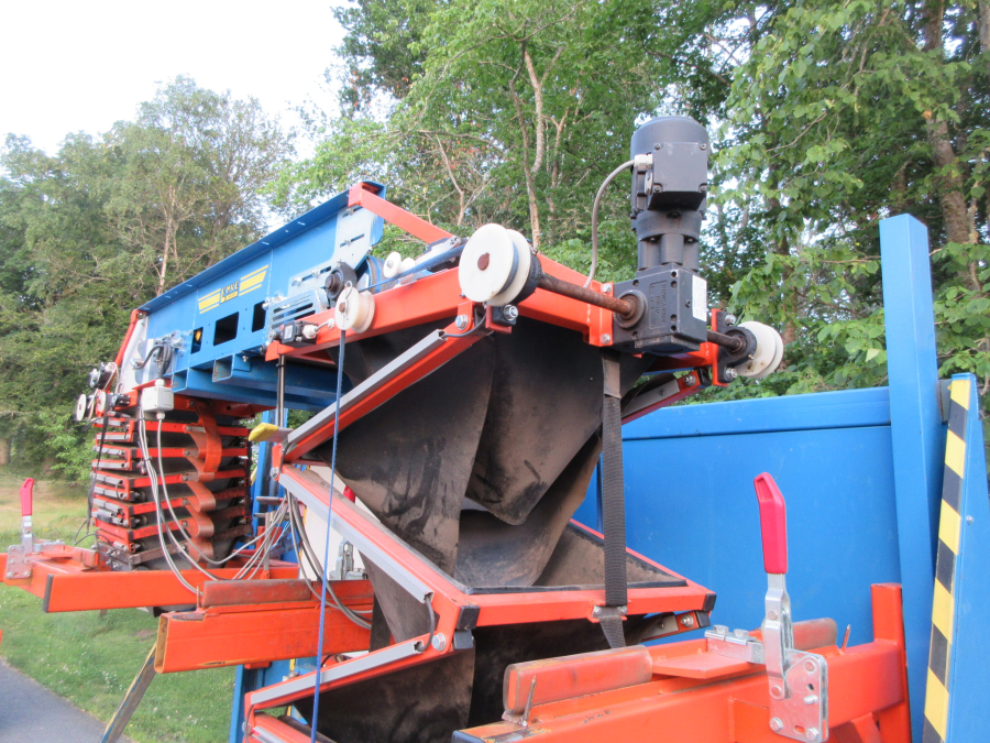 6302 EMVE double big bag filler with elevator