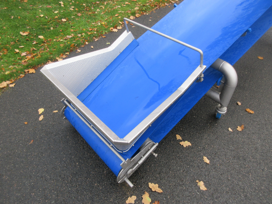 6306 Sormac TBT-60 conveyor for leafy vegetables