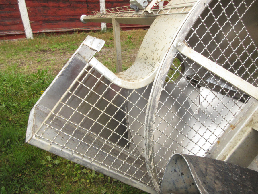 6308 EMVE stenfrånskiljare cyklon 1400 mm Rostfritt utförande