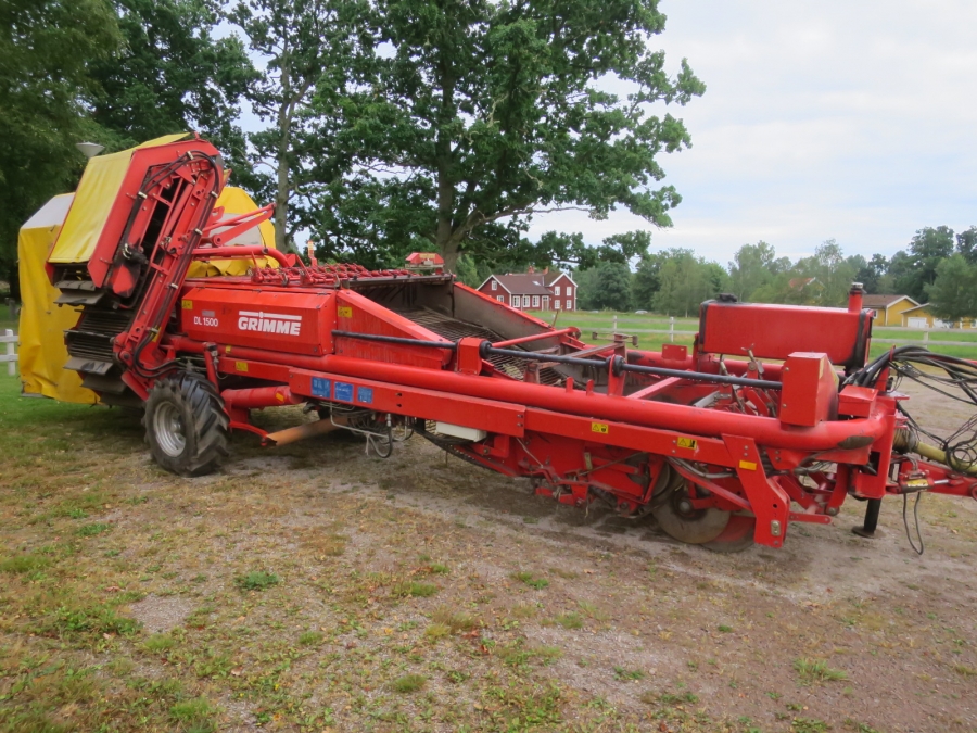 3516 Grimme DL1500 Kartoffelroder 2 Reihe