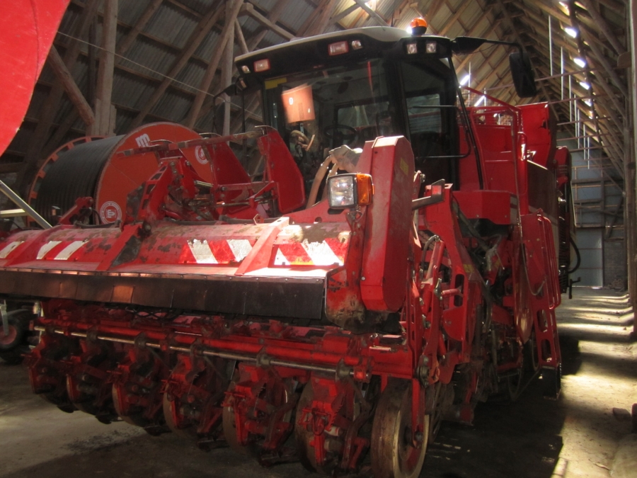 3614 Grimme Maxtron 620 beet harvester 6 row