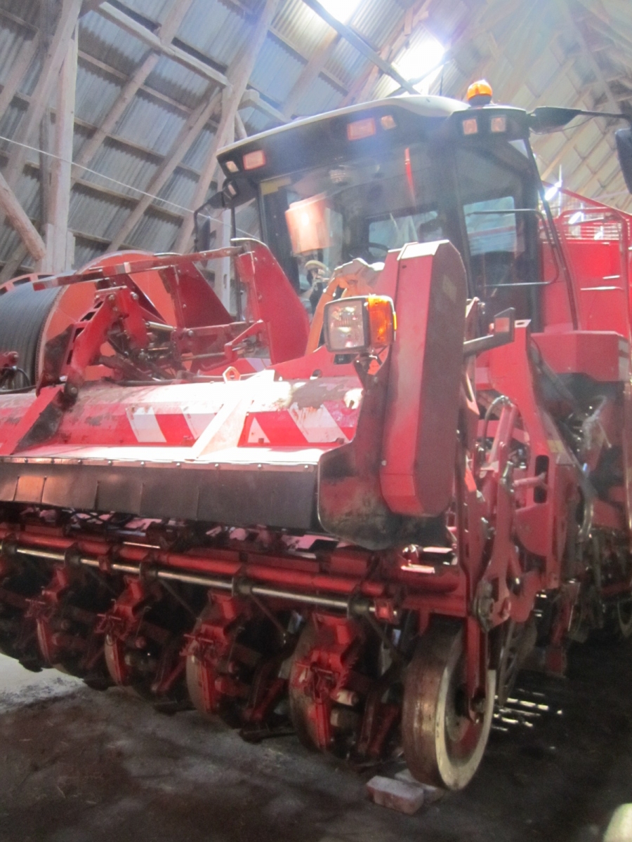 3614 Grimme Maxtron 620 beet harvester 6 row