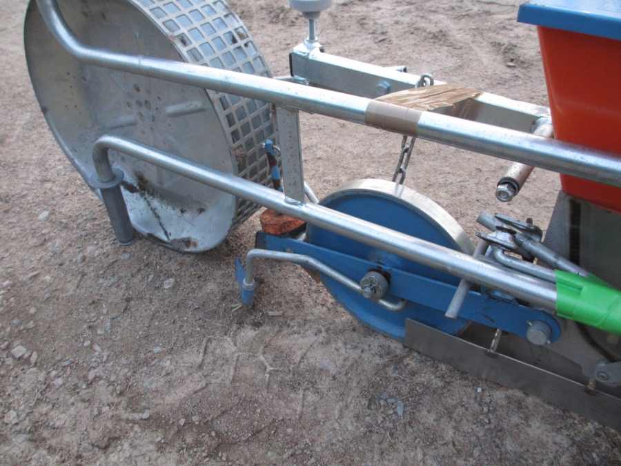 3619  Nibex mini seeding drill hand drawn