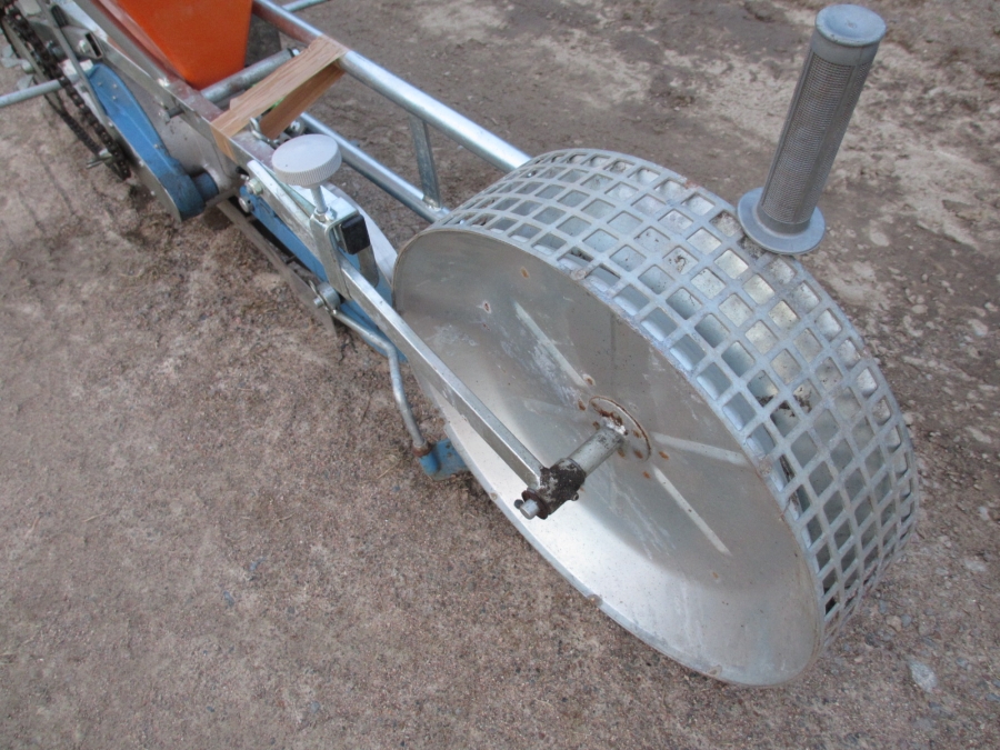 3619  Nibex mini seeding drill hand drawn
