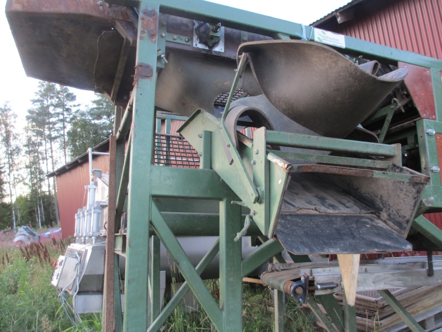 3625 Schouten potato grader pre-grader