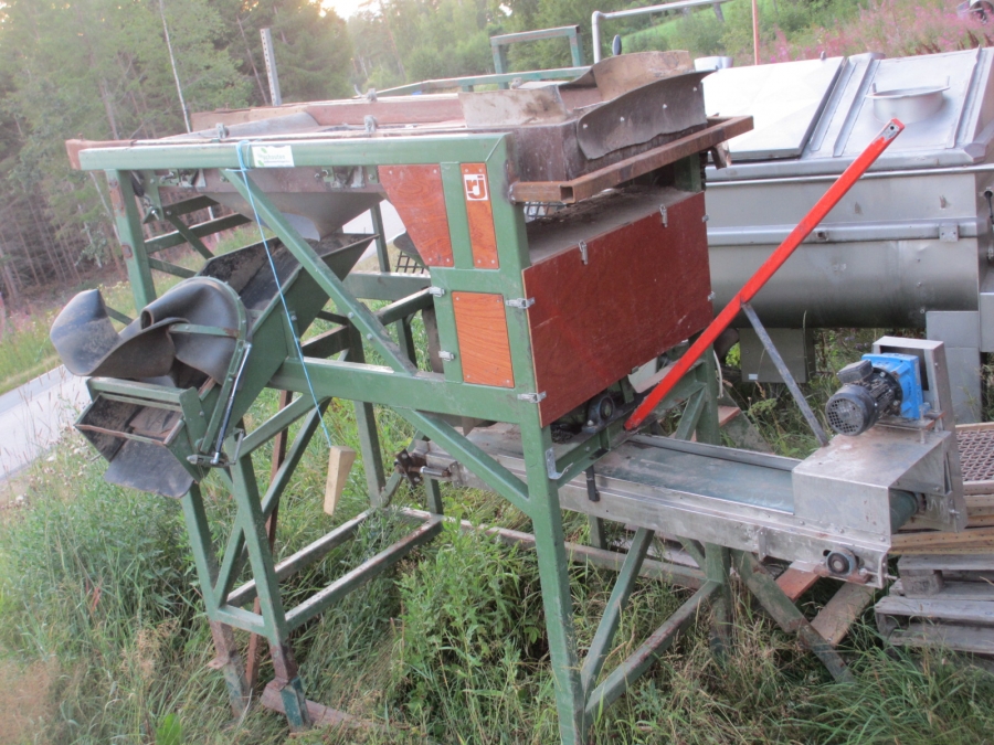 3625 Schouten potato grader pre-grader