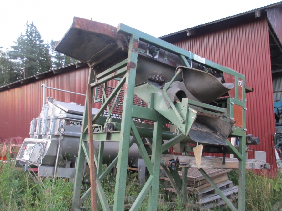 3625 Schouten potato grader pre-grader