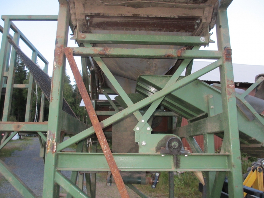 3625 Schouten potato grader pre-grader