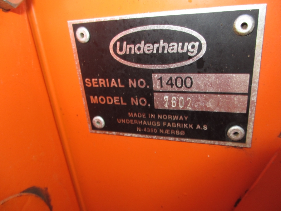 3642 Underhaug 2 row potato planter with fertilizer