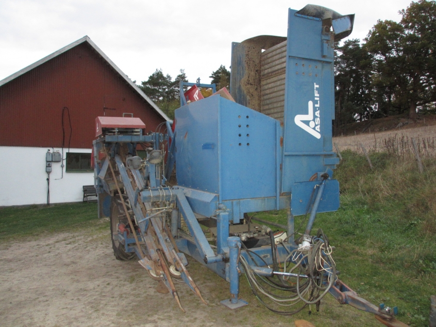 3670 Asa-Lift Möhrenroder Karottenroder 1 Reihe mit Bunker
