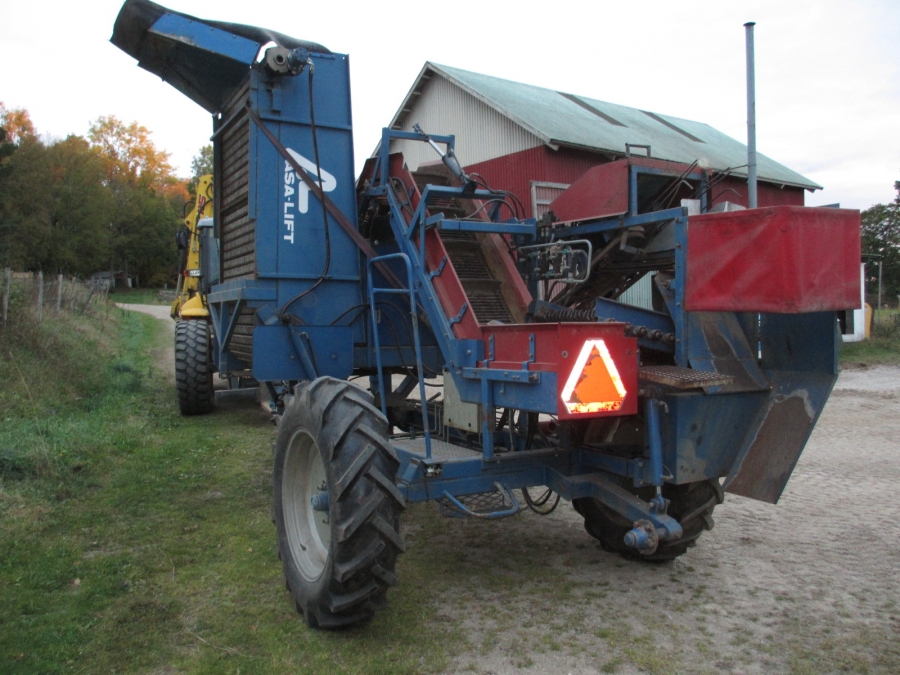 3670 Asa-Lift Möhrenroder Karottenroder 1 Reihe mit Bunker